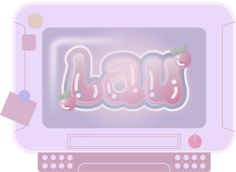 TV with logo